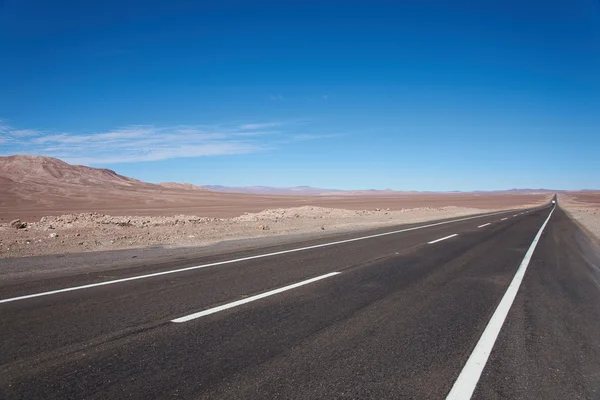 Strada del deserto — Foto Stock