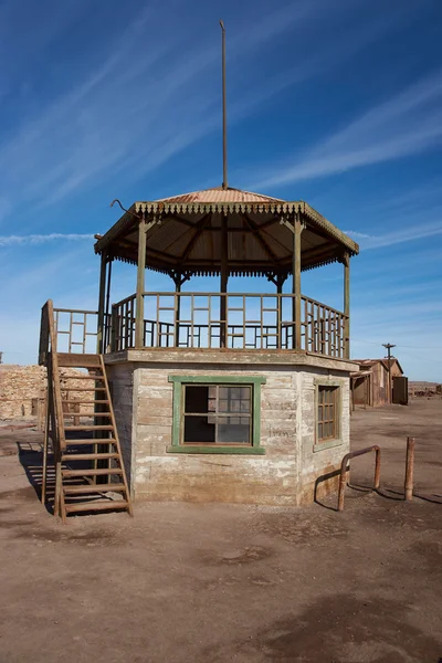 Bandstand at Humberstone Saltpeter Works — Stock Photo, Image