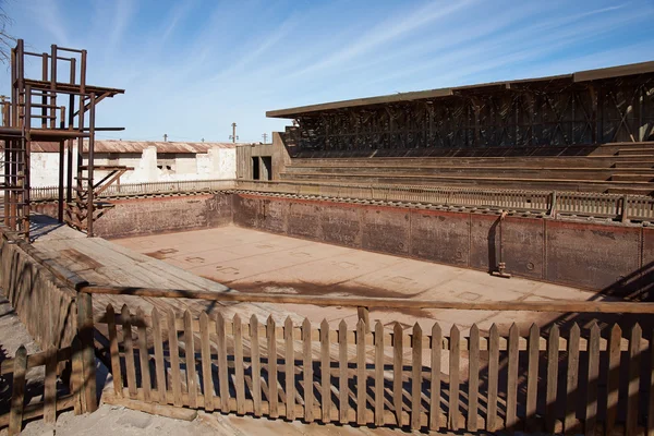 Swimming Pool at Humberstone Saltpeter Works — Stockfoto