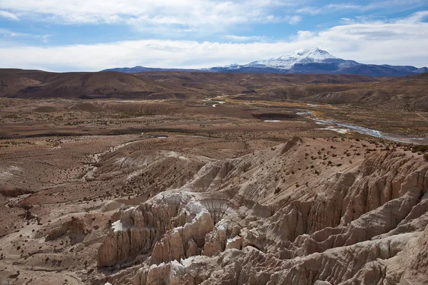 Σχηματισμοί των βράχων στα Χιλής Altiplano — Φωτογραφία Αρχείου