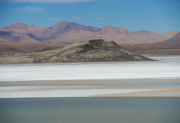 Salt Lake on the Altiplano — Stock Photo, Image