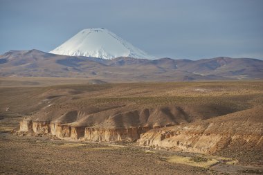 Volcano on the Altiplano clipart
