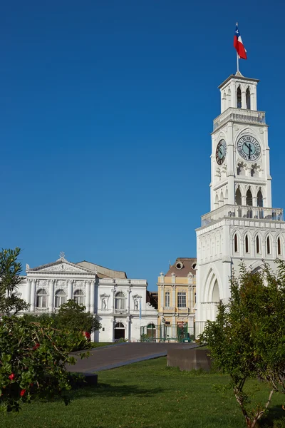 Старовинної годинникової вежі — стокове фото