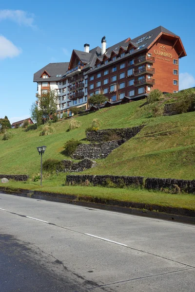 Hotel in the Lake District of Southern Chile — Zdjęcie stockowe