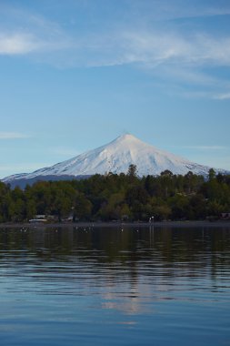 Göller ve volkanlar Şili