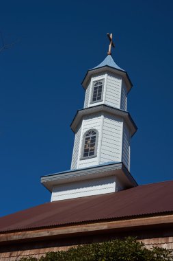 Kilise Dalcahue - Chiloe - Şili