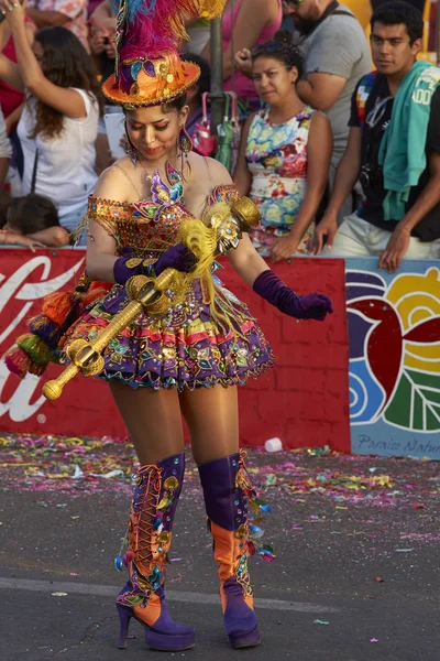 Morenada Dancer - Arica, Chile — Stock fotografie