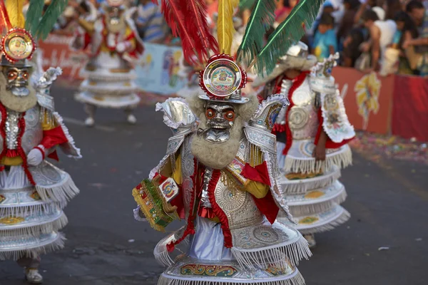 Grupo de Dança Morenada — Fotografia de Stock