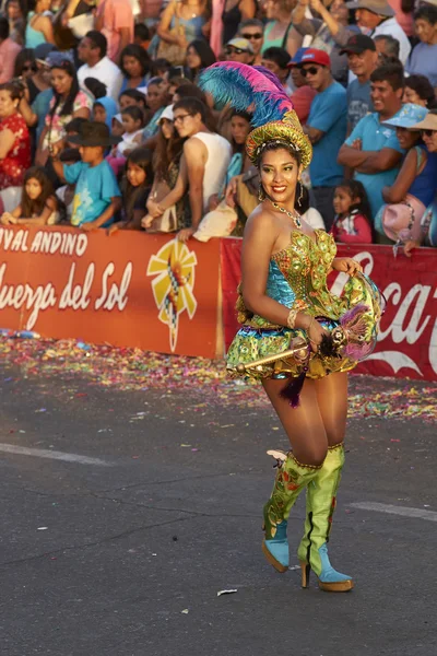 Morenada Dancer - Arica, Chile — Zdjęcie stockowe