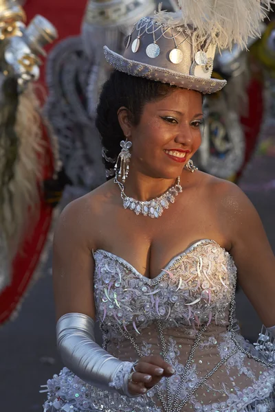 Morenada Dancer - Arica, Chile — Zdjęcie stockowe