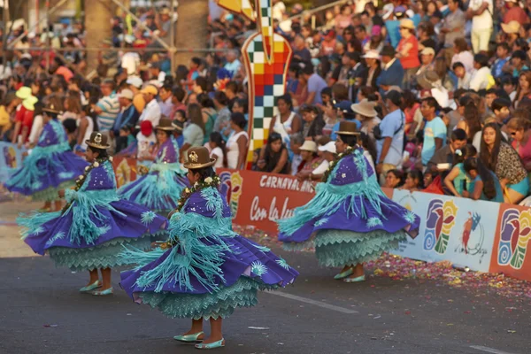 Grupo de Dança Morenada — Fotografia de Stock