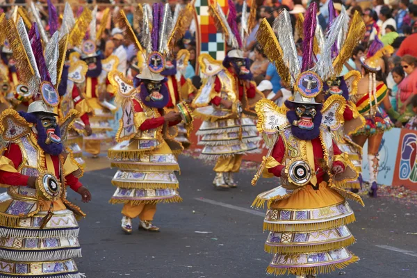 Morenada-dansgroep — Stockfoto