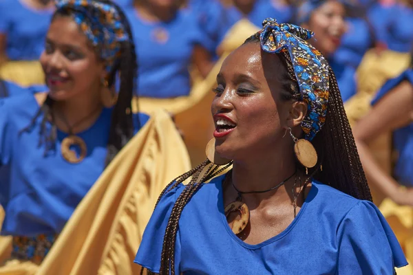 非洲人后裔舞蹈团 — 图库照片