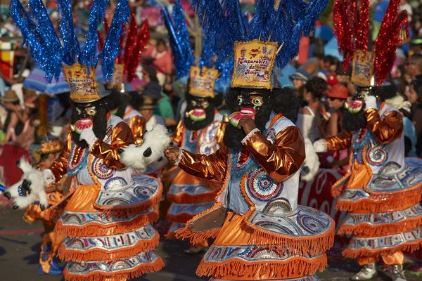 Grupo de Dança Morenada — Fotografia de Stock