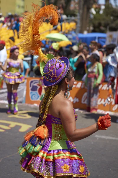 푸에르자 델 솔의 모레나다 댄서 — 스톡 사진