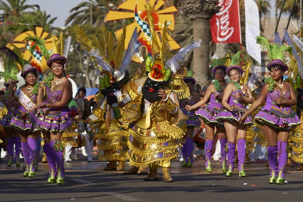 Morenada Dance Group — Stock Photo, Image