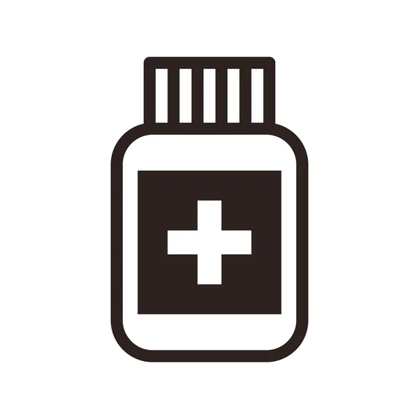 Medicine icon. Pill symbol — Stock Vector