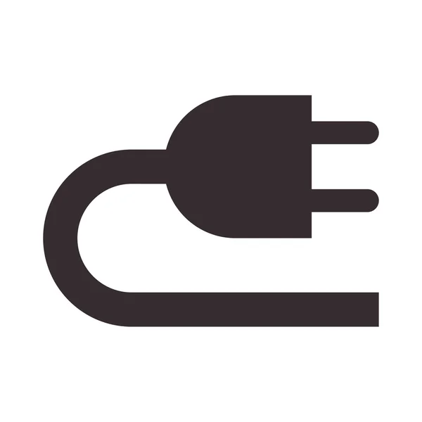 Plug icono — Vector de stock