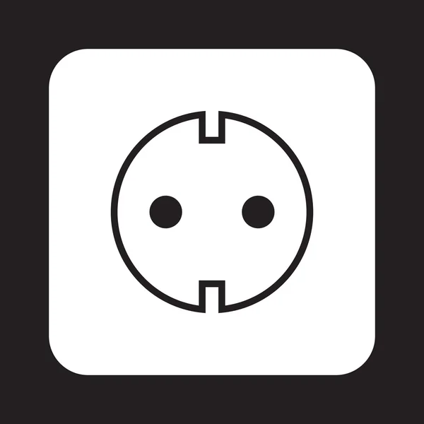 Socket pictogram — Stockvector