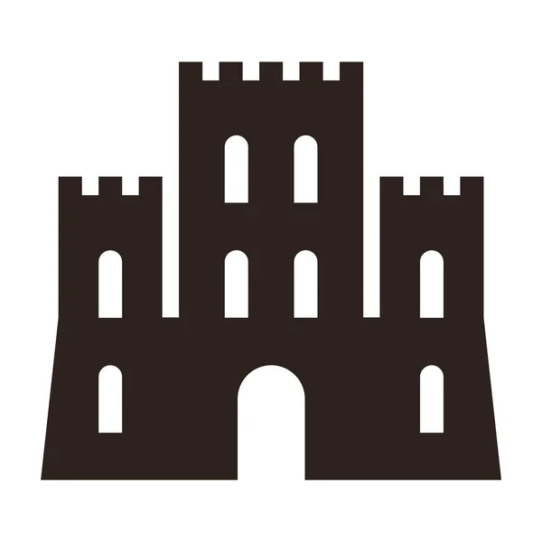 Zamek ikona — Wektor stockowy