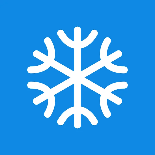 Sneeuwvlok pictogram — Stockvector