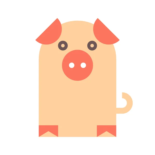 Pig symbol — Stock Vector