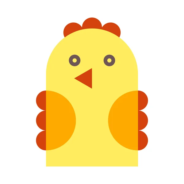 Chicken illustration — Stock Vector