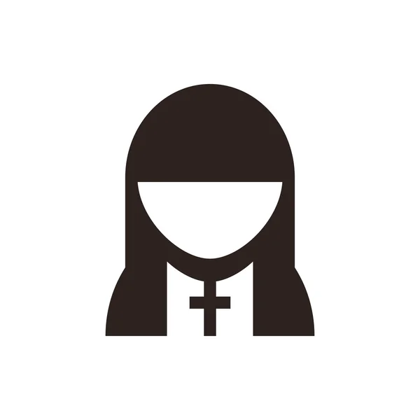 Nun symbol — ストックベクタ