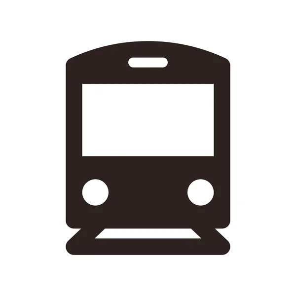 Vector trein pictogram — Stockvector