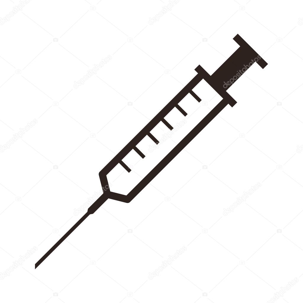 Syringe Icon Injection Syringe Vector Art PNG, Syringe Injection Icon,