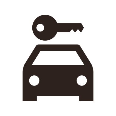 Bir araba işaret kira