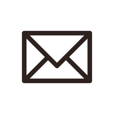 Posta simgesi. Zarf işareti