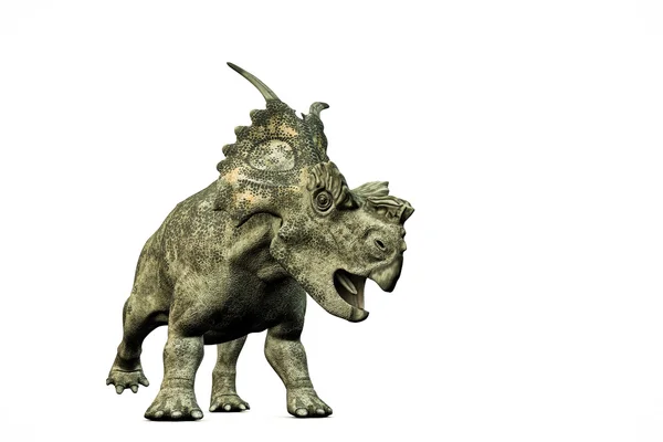 3D ilustracja na białym tle achelosaurus — Zdjęcie stockowe