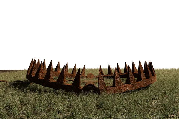 3d illustration of a bear trap — Stock Photo, Image