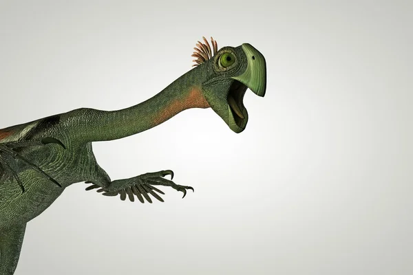 Illustrazione 3d di un gigantoraptor isolato su sfondo bianco — Foto Stock