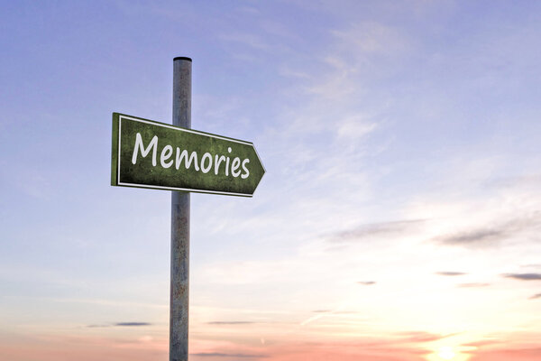 3d illustration of a street sign