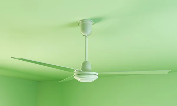 Ilustración 3d de un ventilador de techo — Foto de Stock