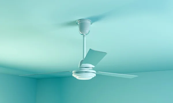 Ilustração 3d de um ventilador de teto — Fotografia de Stock