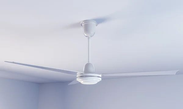 Illustrazione 3d di un ventilatore a soffitto — Foto Stock