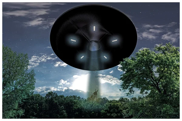 Unidentified flying object — Stock Photo, Image