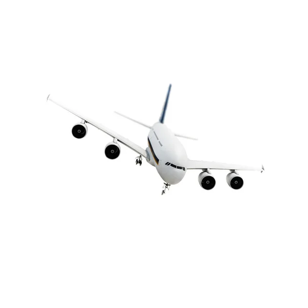 Airbus Isolerad Vit Bakgrund Illustration — Stockfoto