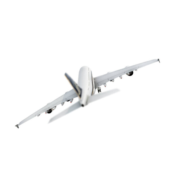 Airbus изолирован на белом фоне 3d иллюстрация