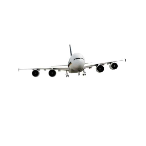 Airbus Isolated White Background Illustration — Stock Photo, Image