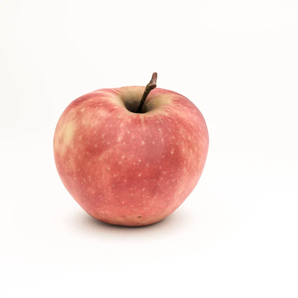 白い背景の3Dイラストに赤いりんご — ストック写真