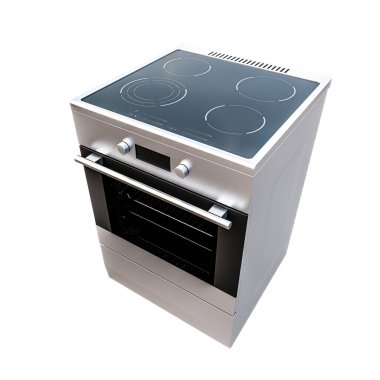 soba beyaz arkaplanda izole edilmiş 3d illüstrasyon 