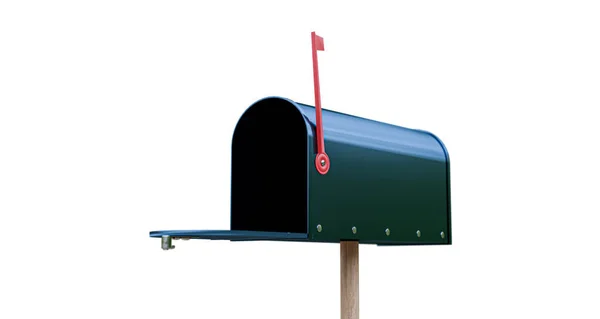 Mail Box Isolated White Backgopund Illustration — Stock Photo, Image