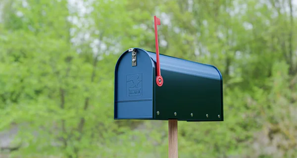 Buzón Correo Lugar País Ilustración — Foto de Stock