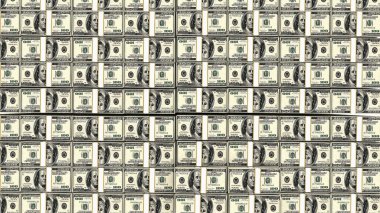 Büyük bir doların 3D çizimi