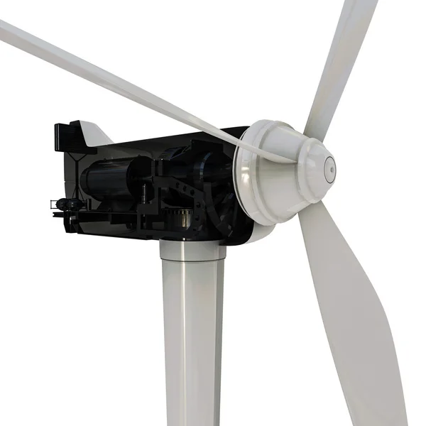 风力发电机组 — 图库照片