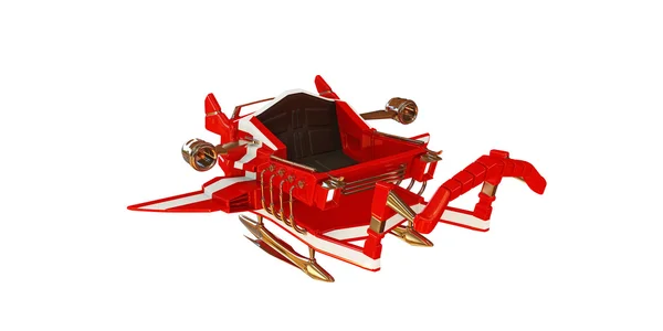 Santa sleigh — Stock Photo, Image